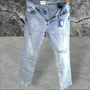 •NWT• Sixth June Light Wash Jeans – Women’s Size 38  •US-23564-BLUE-38